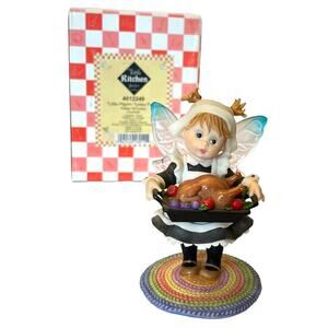 My Little Kitchen Fairies LITTLE PILGRIM TURKEY FAIRIE Thanksgiving Fairy Girl!
